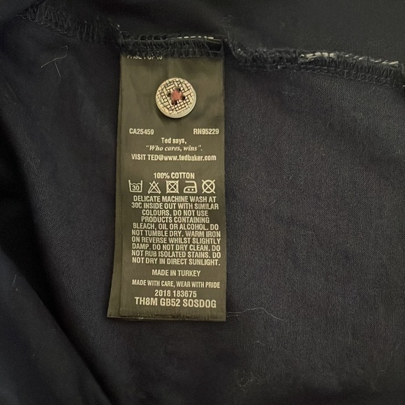 Ted Baker Shirt, Size 6 (Large) - Picture 6 of 12